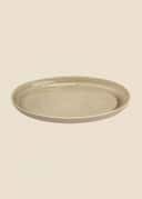 MATHILDA SERVING TRAY - BEIGE