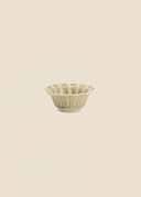 MATHILDA SCALLOP SMALL BOWL - BEIGE