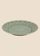 MATHILDA DECO PLATE  - DustyBlue