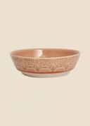 MATHILDA DECO PASTA BOWL - DUSTYPINK