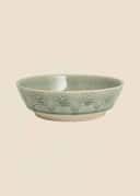 MATHILDA DECO PASTA BOWL - DustyBlue