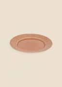 MATHILDA DECO ASSIETTE - DUSTYPINK