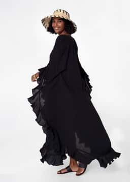 RUBY KAFTAN - Black