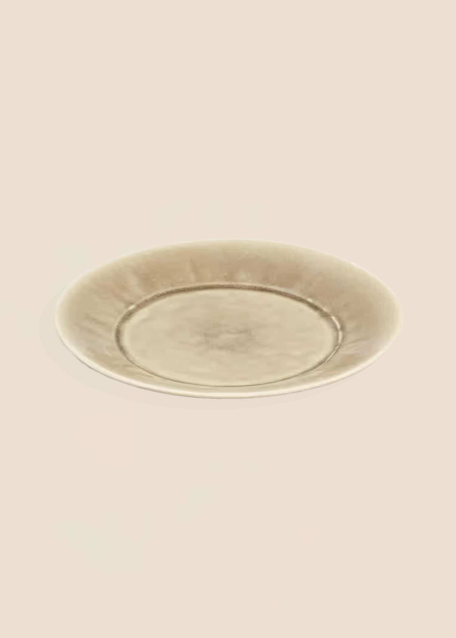 MATHILDA Tallrik i stengods - Beige 1 - Indiska