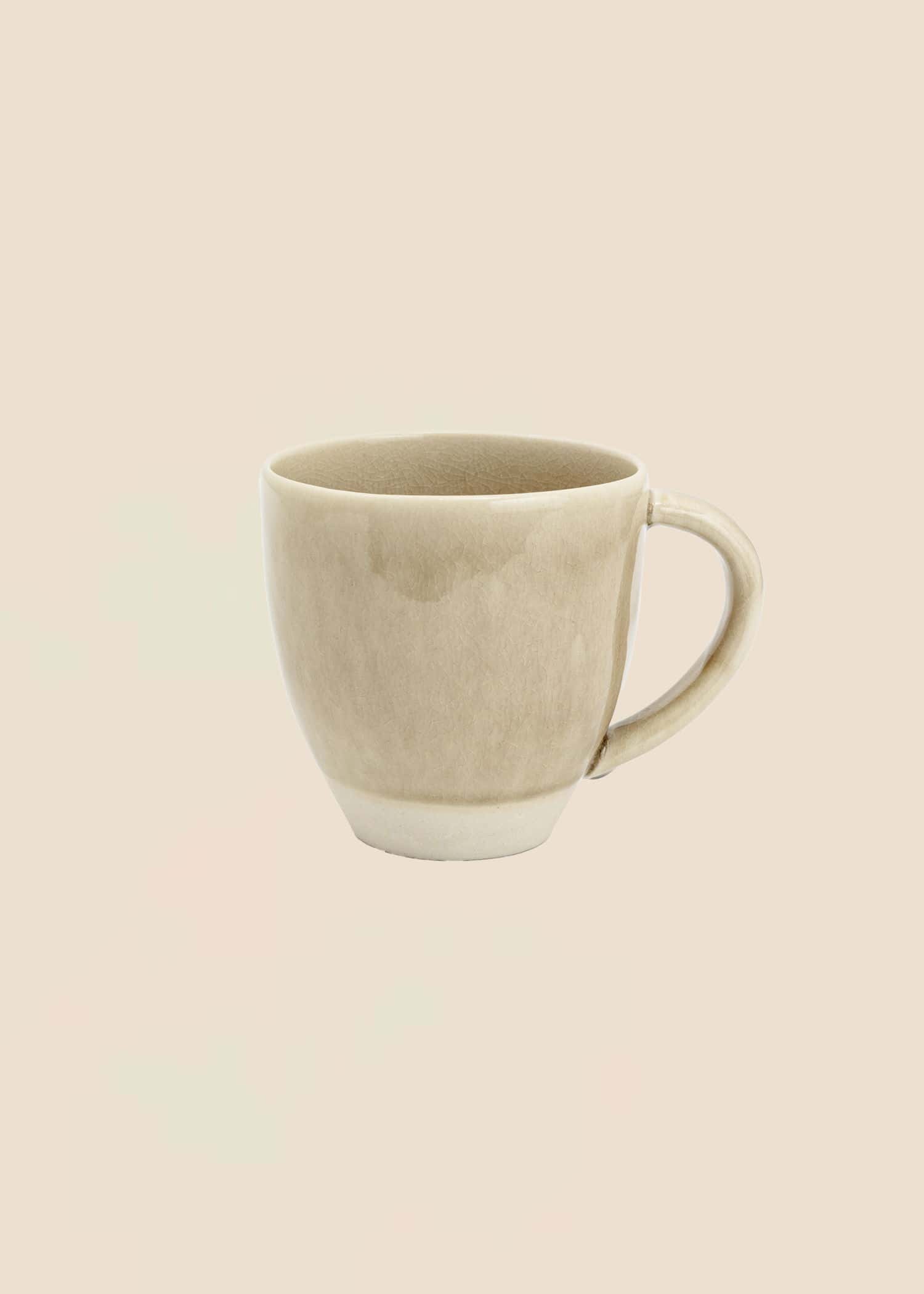 Mathilda Krus i steintøy - Beige 1 - Indiska