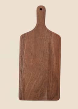 WOOD CUTTING BOARD S - BROWN