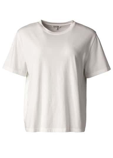 Heather Enfärgad t-shirt - Vit 1 - Indiska
