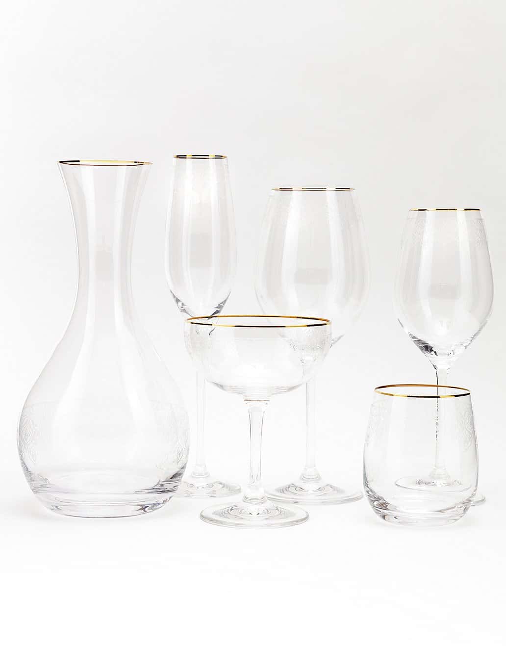 SARRAH Vitvinsglas - Multi 2 - Indiska