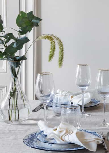 SARRAH Vitvinsglas - Multi 3 - Indiska