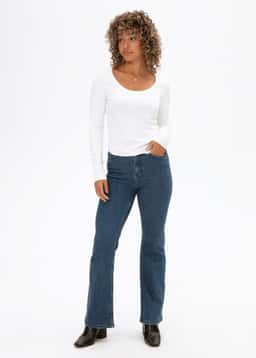 LOTTI DENIM PANT - BLUE