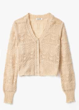 Anais cardigan - BEIGE