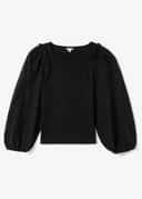 JOSEPHINE TOP ECOM - Black