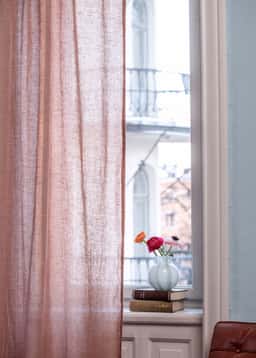 Lin Curtain - DUSTYPINK