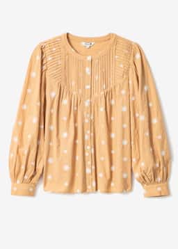 Amelie blouse - BROWN
