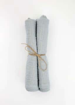 Minni Napkin 2p - DustyblueGrey