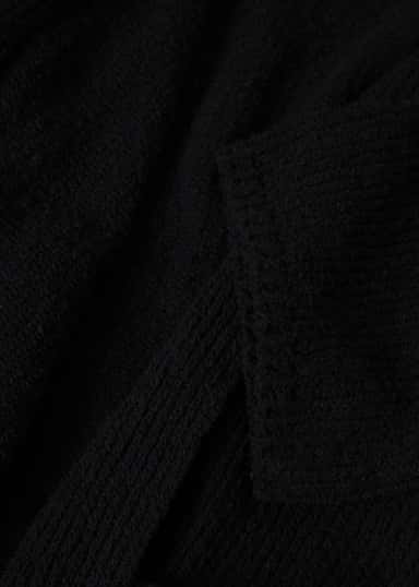 JULIA Strikket cardigan - Svart 2 - Indiska