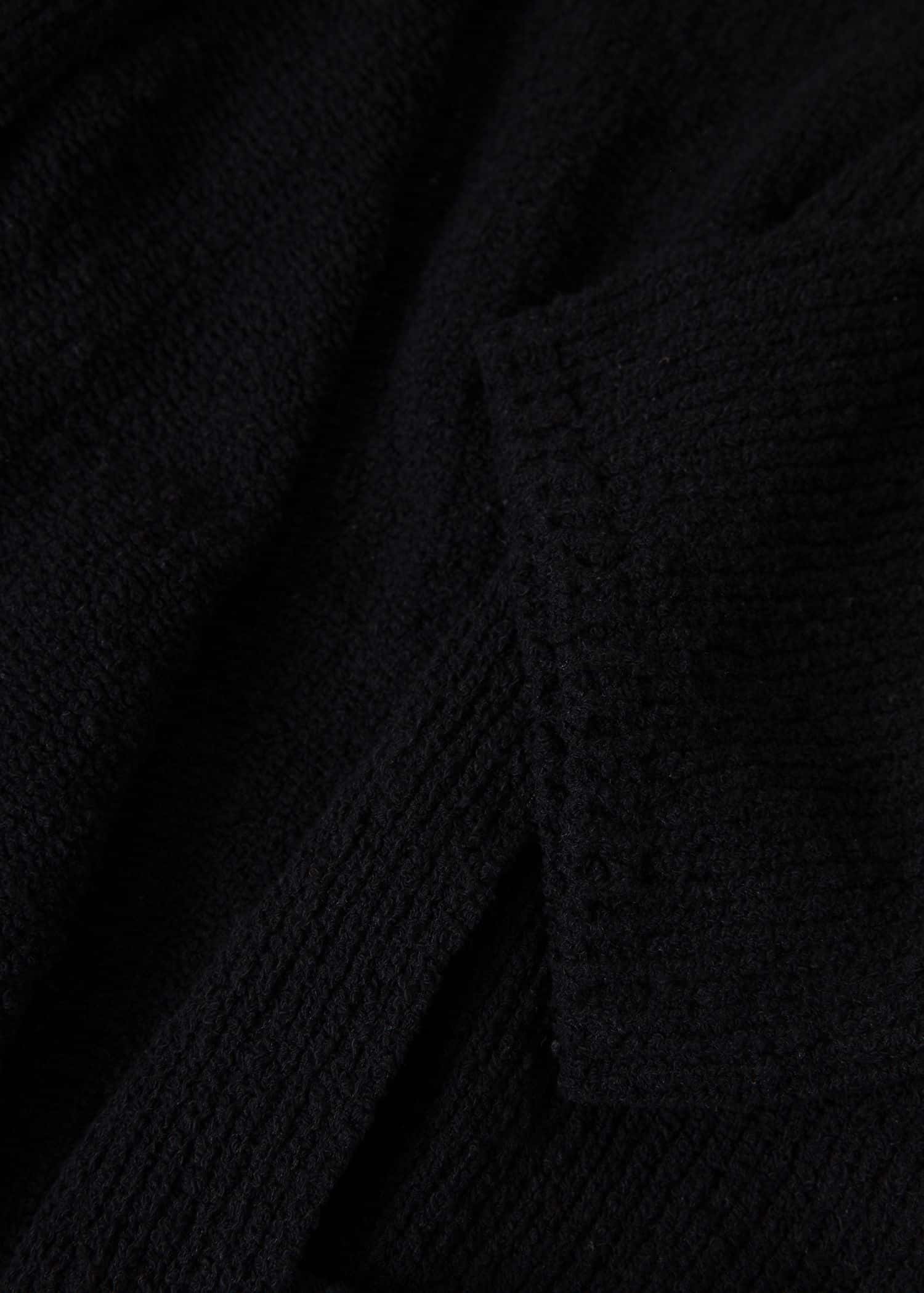 JULIA Strikket cardigan - Svart 2 - Indiska