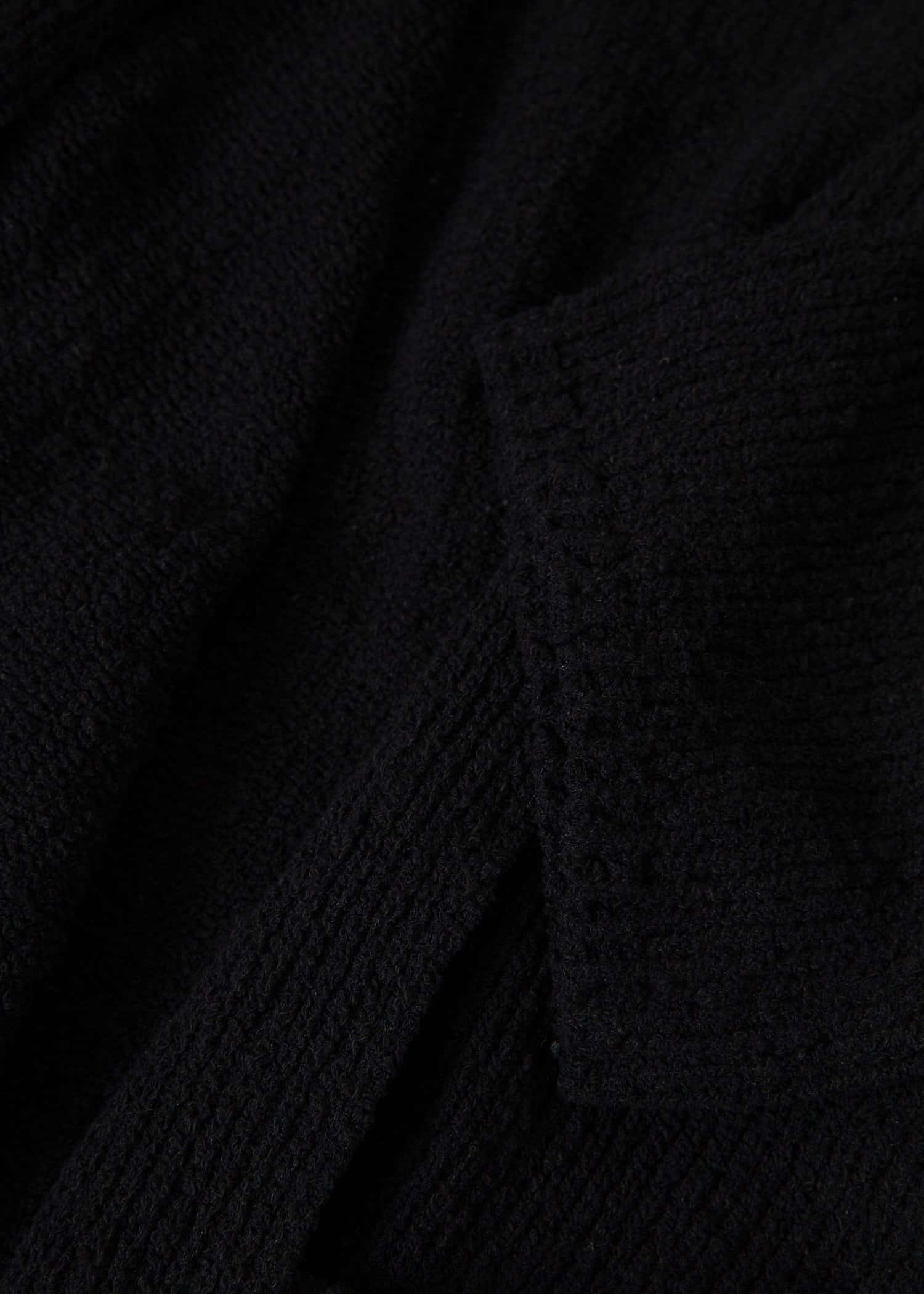 JULIA Strikket cardigan - Svart 3 - Indiska