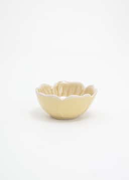 FLOWER MINI BOWL - BEIGE