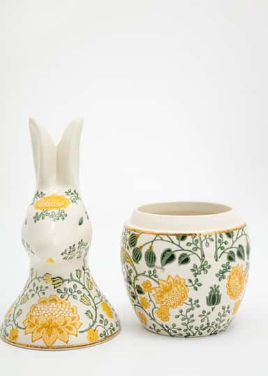 RABBIT Kannellinen makeiskulho - Multi 2 - Indiska