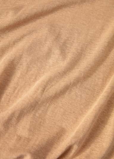 LISA Beige tröja i linblandning - Beige 2 - Indiska