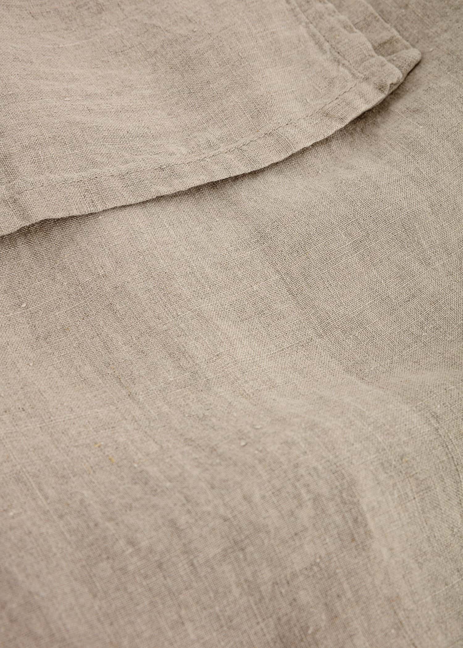 Lin Beige linneduk - Beige 2 - Indiska