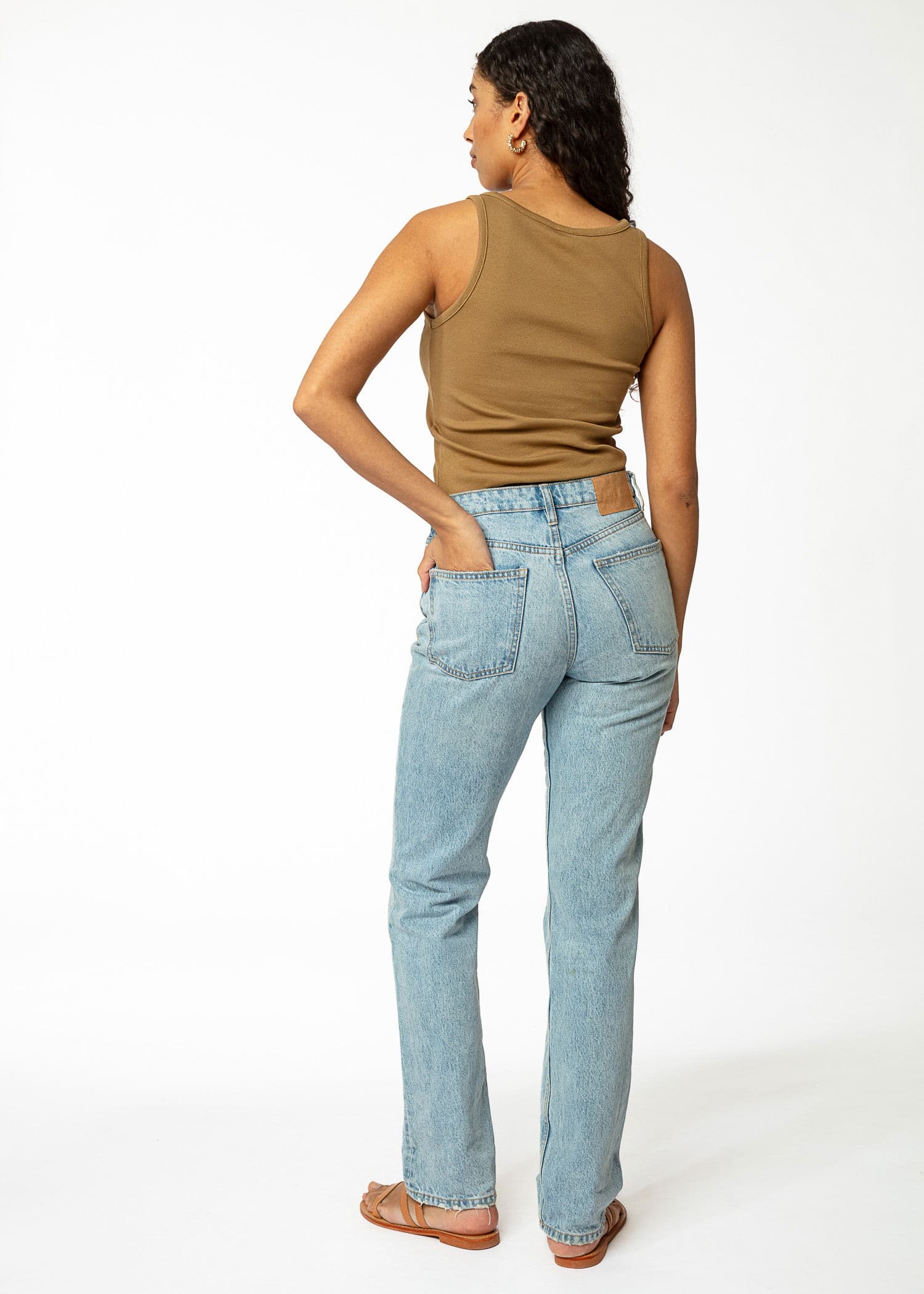 HARLOW TOP - BROWN