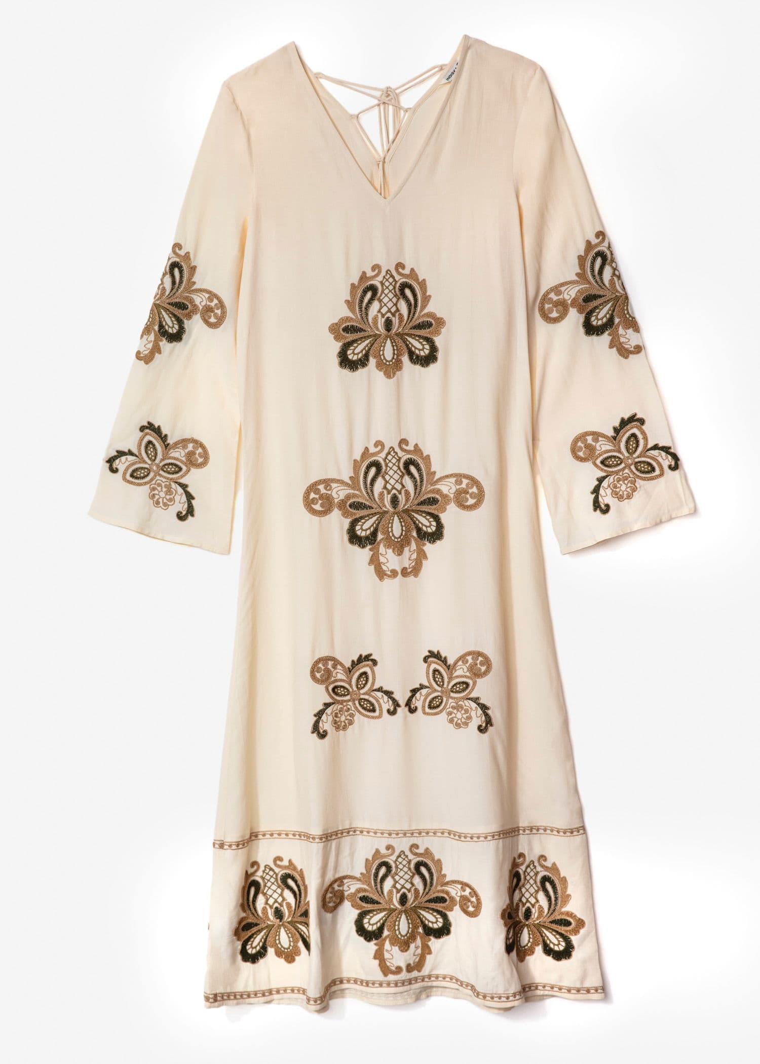 AZIZA DRESS - BEIGE