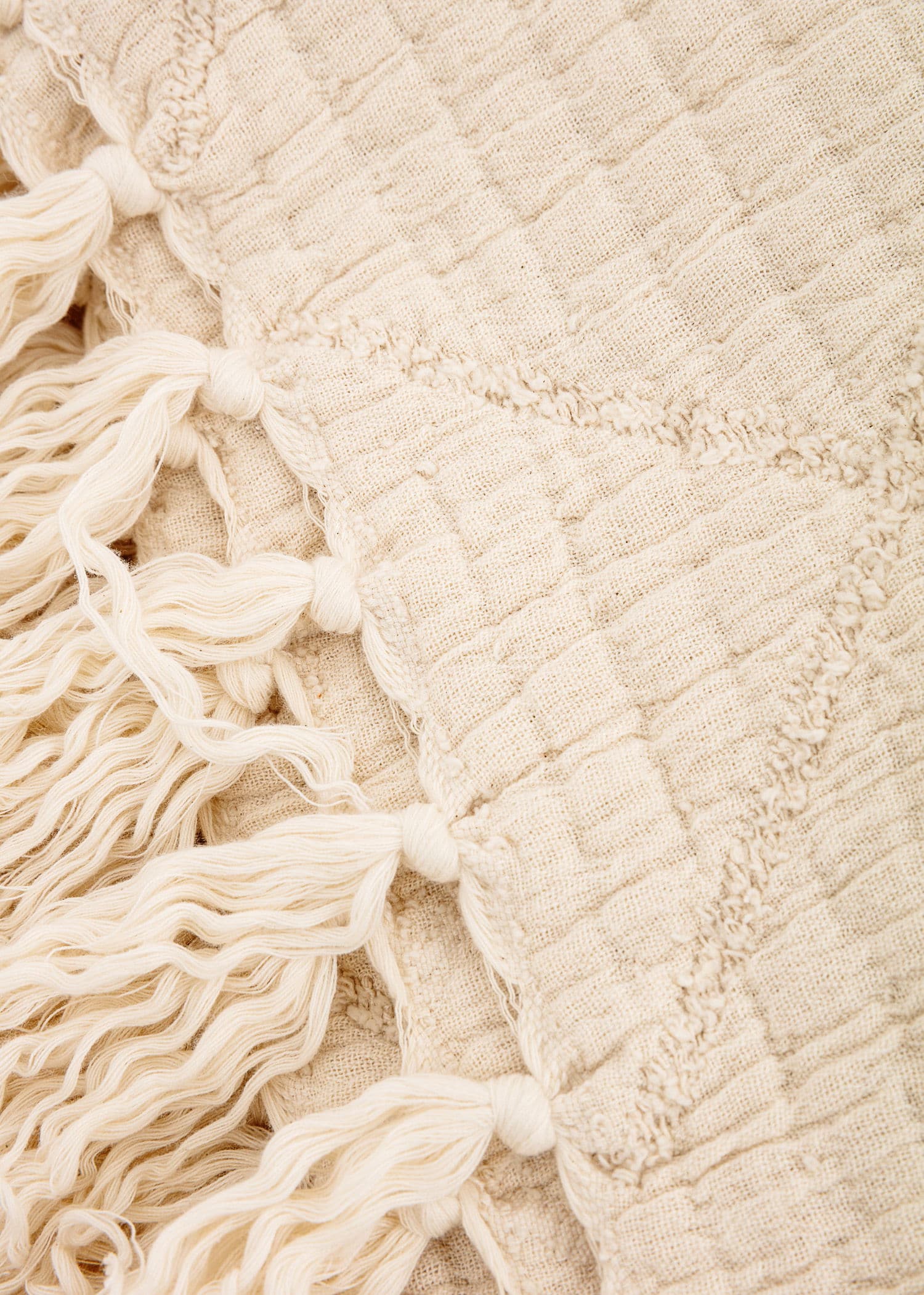 ELBA THROW - WHITE