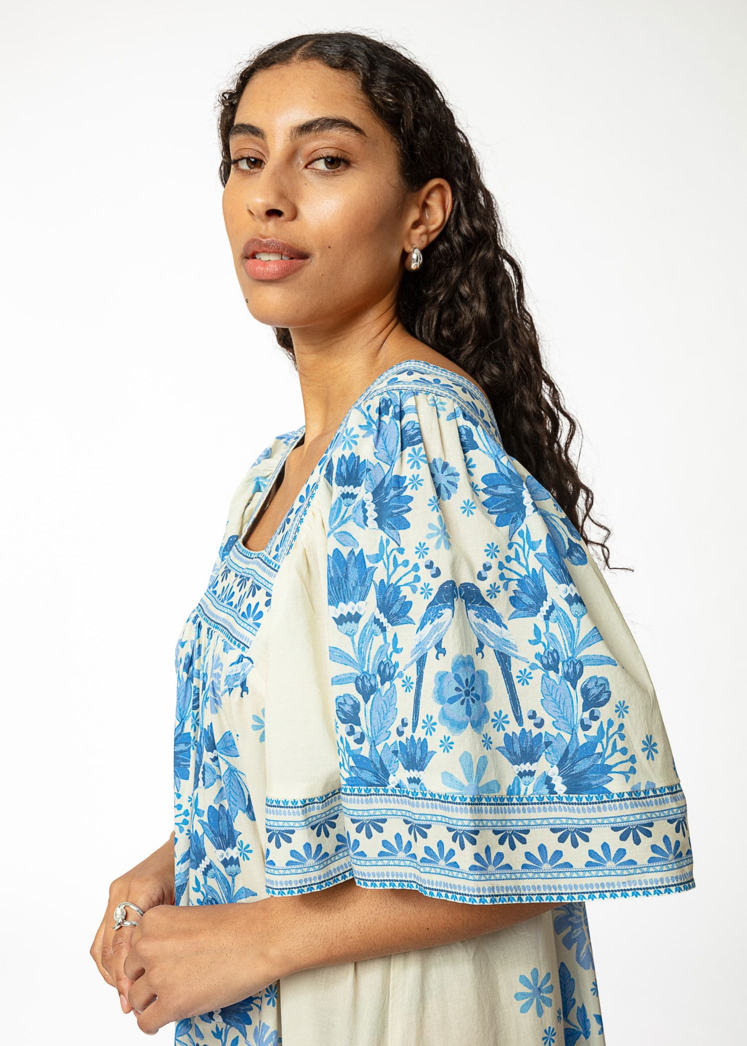 KHALO DRESS - BLUE