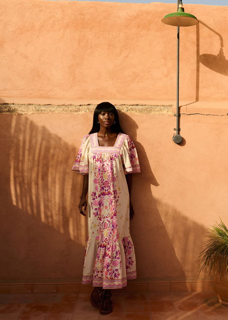 KHALO DRESS - PINK