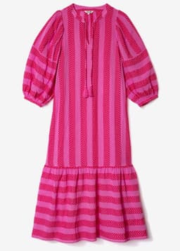HANA DRESS JAQUARD - PINK