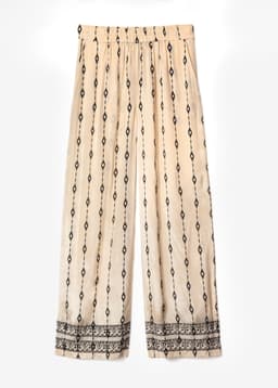 SUDO PANT EMB - BEIGE