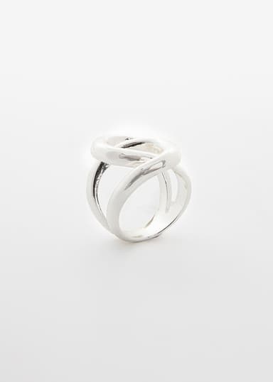 FRIENDSHIP Silverfärgad ring - Silver 3 - Indiska