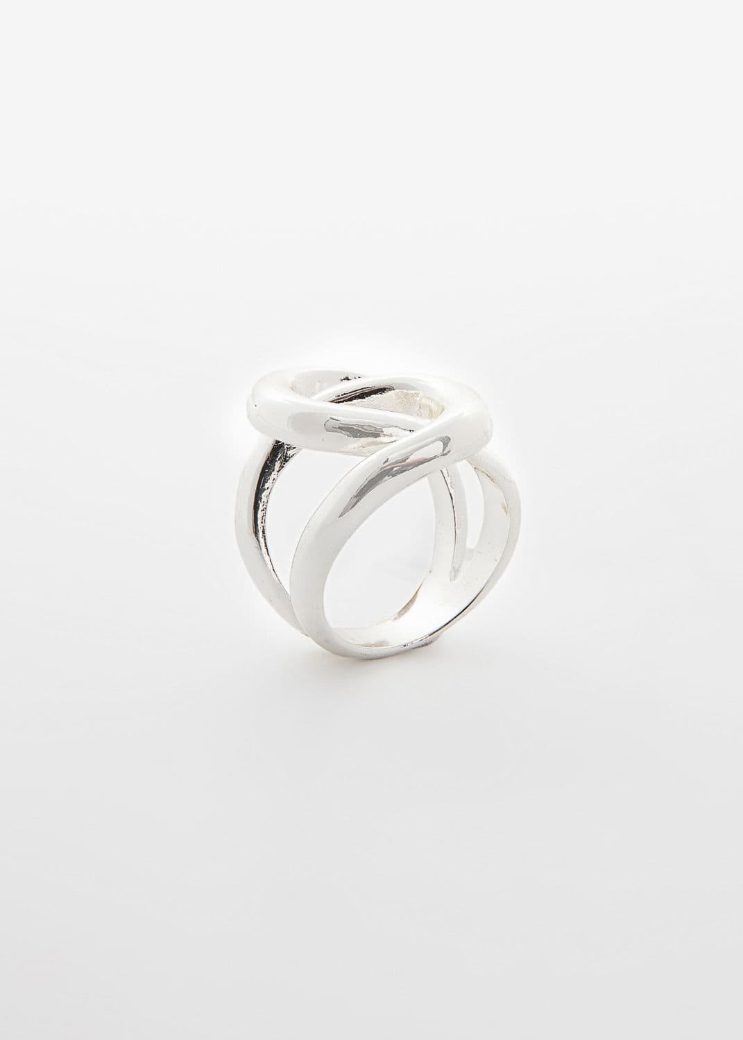 FRIENDSHIP Silverfärgad ring - Silver 3 - Indiska
