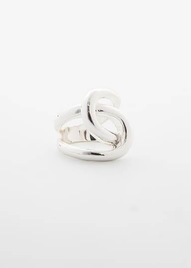 FRIENDSHIP Silverfärgad ring - Silver 1 - Indiska
