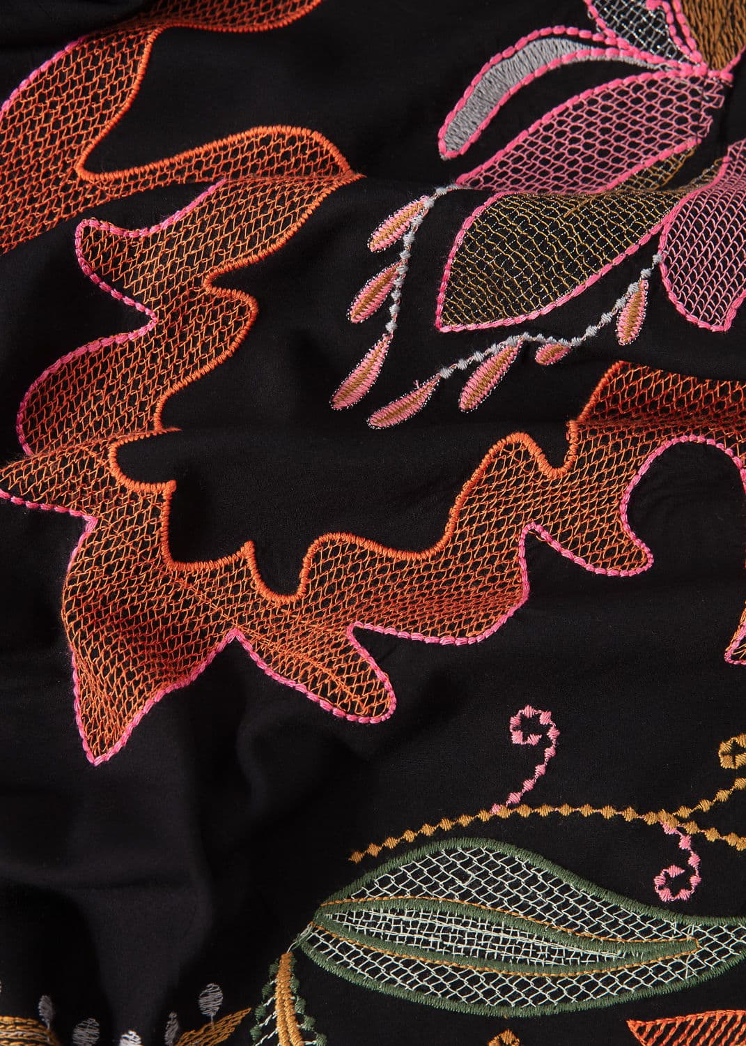 DALI KAFTAN EMB 241 - Black