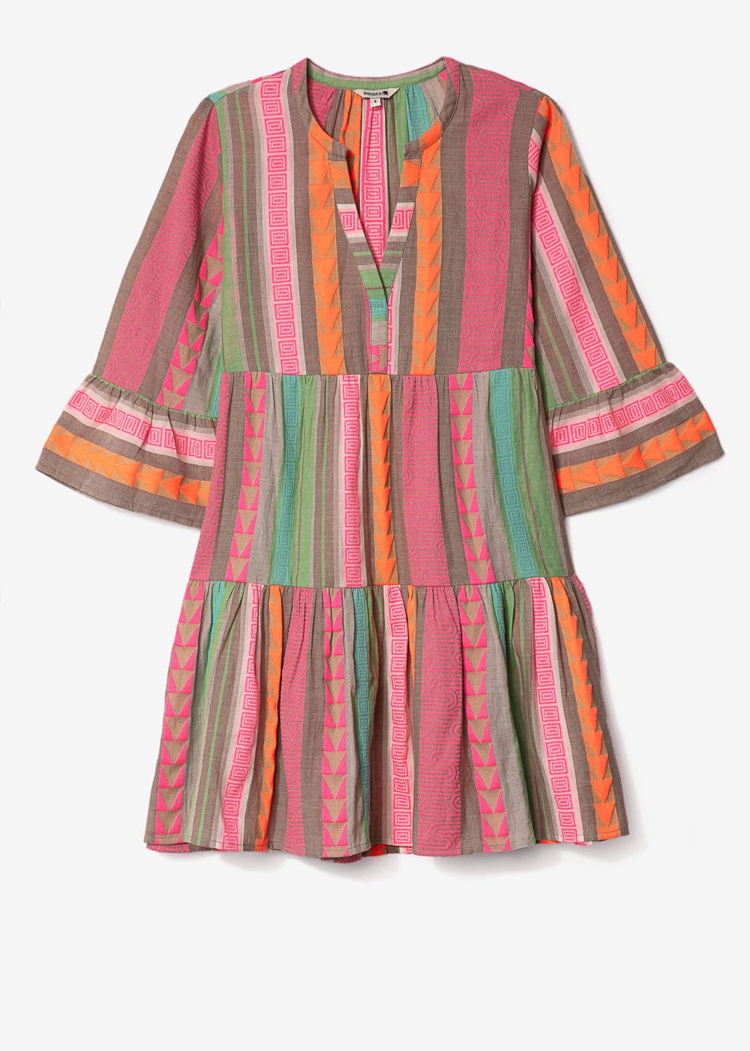 YOLANA TUNIC 241 - MULTI PINK
