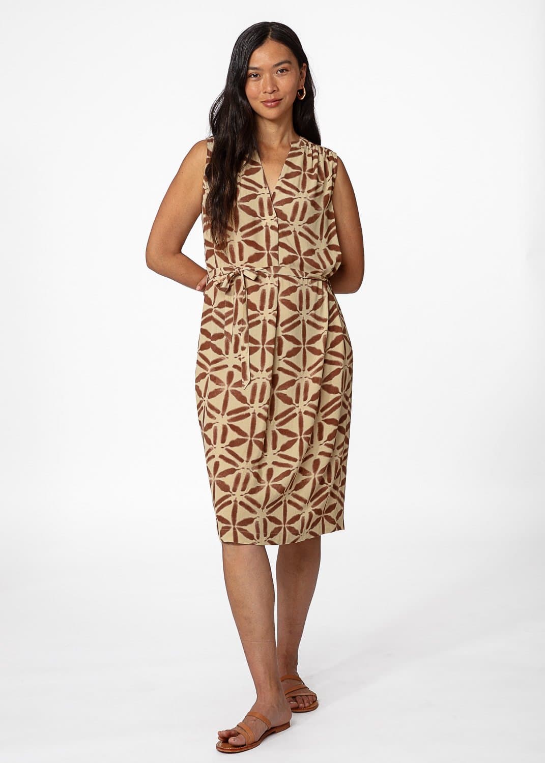 CILIA DRESS - BEIGE