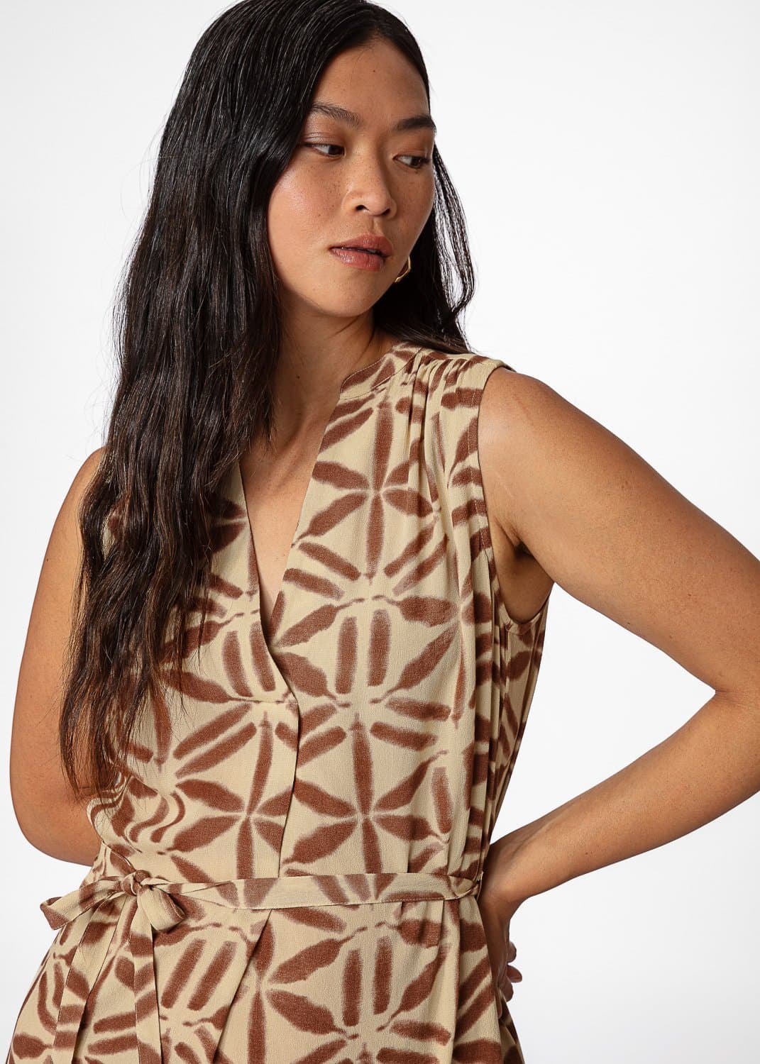 CILIA DRESS - BEIGE