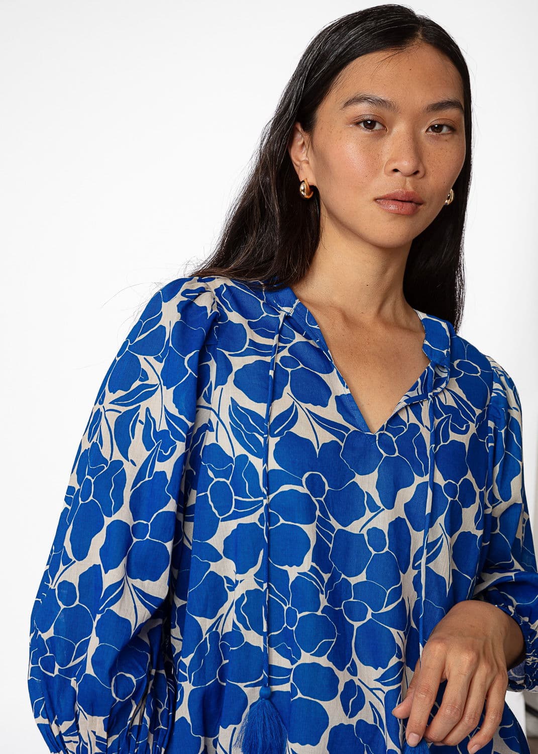 HANA BLOUSE 241 - BLUE