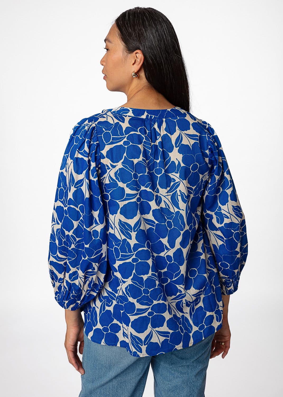 HANA BLOUSE 241 - BLUE