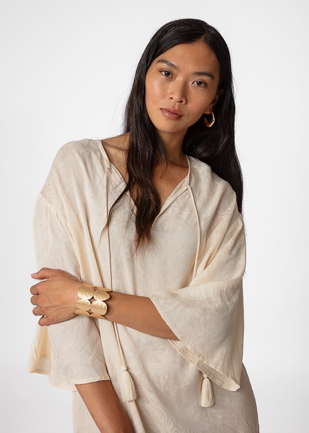 ADIL KAFTAN - BEIGE