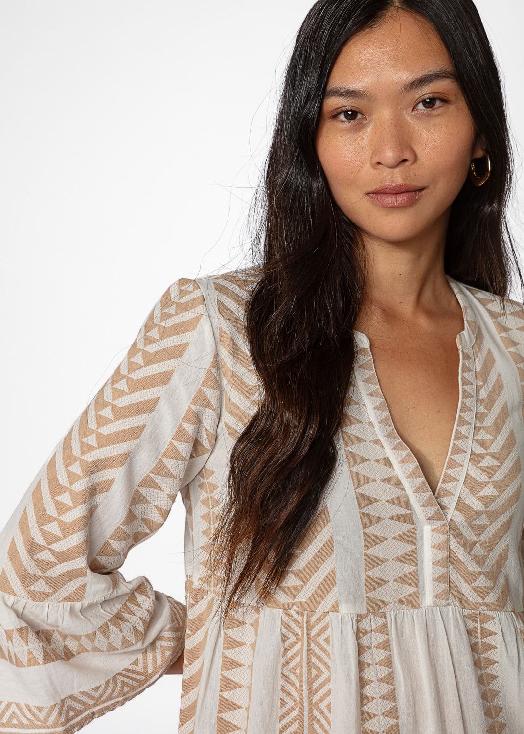 YOLANA TUNIC 241 ORG - BEIGE