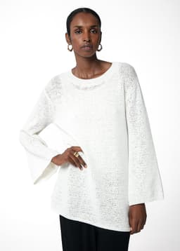 CELIA SWEATER - WHITE