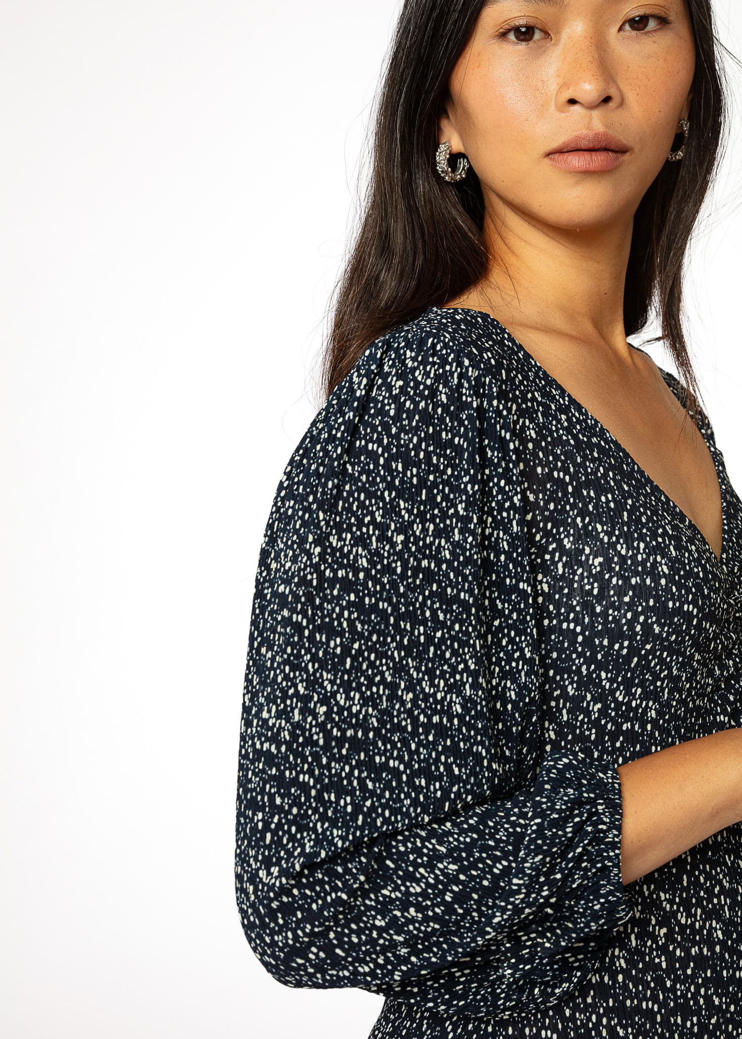 IKA DRESS - NAVY
