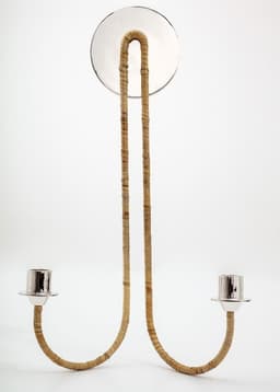 OLGA WALL SCONCE - Silver