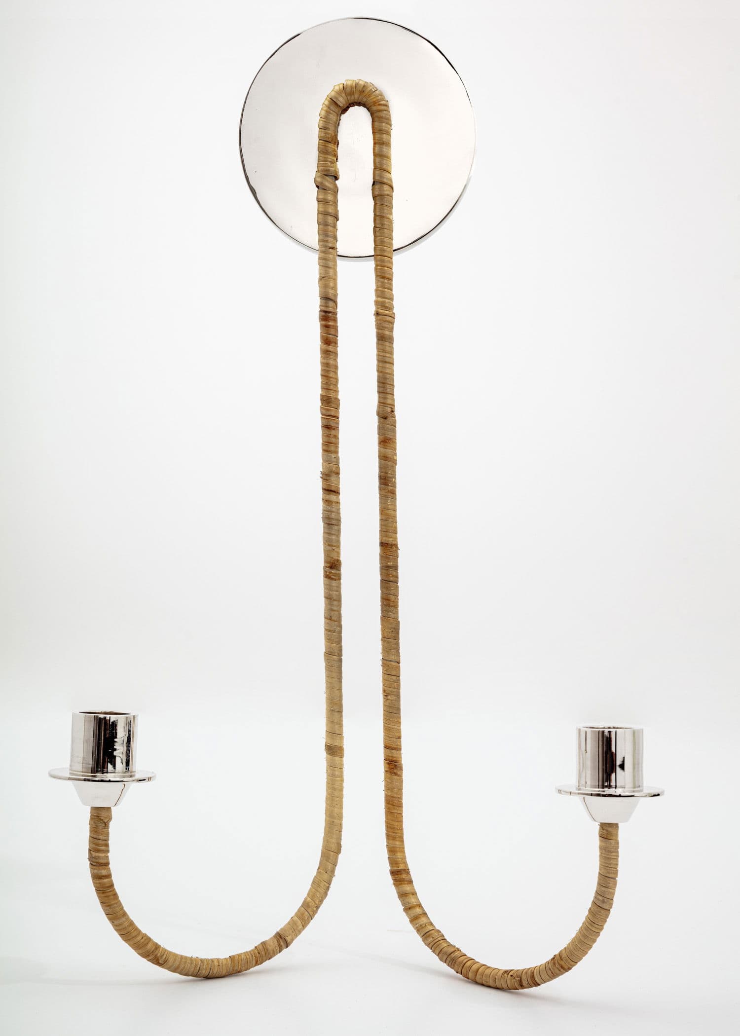 OLGA WALL SCONCE - Silver