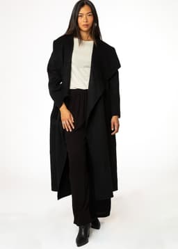 PHOEBE COAT - Black