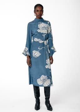 CLEA DRESS - BLUE